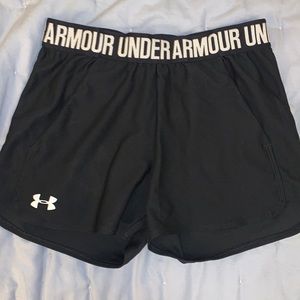 Under Armour Black Athletic Shorts